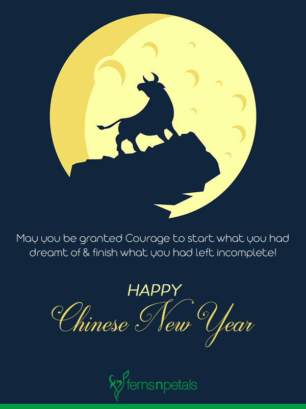 Chinese New year greetings